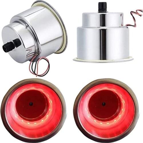 4Pack Recessed Stainless Steel Cup Drink Bottle Holder with Drain Marine for Boat Rv Camper Car Truck