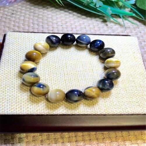 8/10 Gorgeous Dream Lace Tiger Eye Bracelets for Men Women Natural Tiger Eye Stone Beads Bracelet Buddha Bracelets Unisex