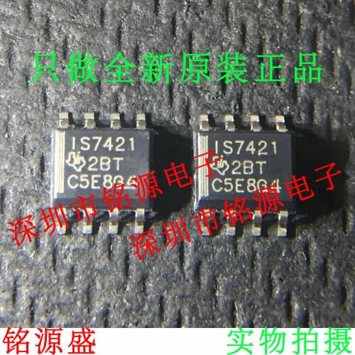 Free Shipping ISO7421DR ISO7421D ISO7421 IS7421 SOP8