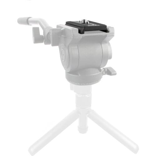 BGNing Sliding 501PL Plus Rapid Connect Base Quick Release Plate for Manfrotto 501 503 701HDV MH055M0-Q5 1/4 3/8 Screw P200