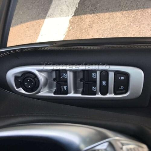 For Jeep Compass 2017-2020 Door Aemrest Window Switch Cover 4pcs High Quality