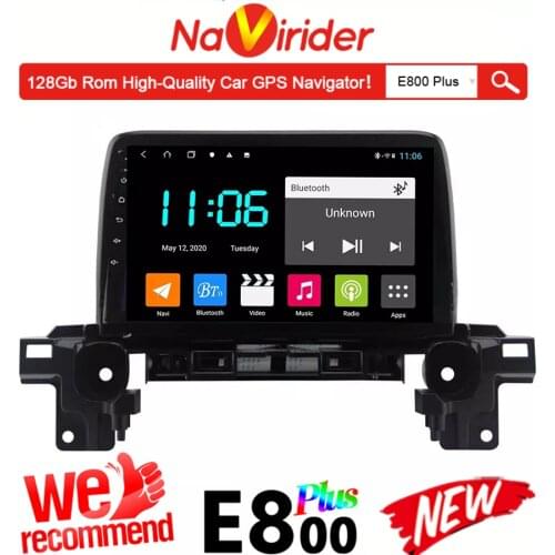 For Mazda Cx-5 Cx5 2018 2019 Car Radio Stereo GPS Navigator 6GB 128GB Rom Autoradio Android 10 Multimedia Player