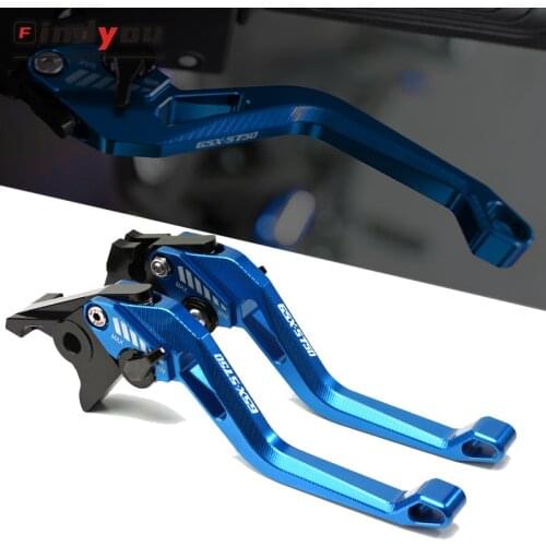 For SUZUKI GSX-S750 gsxs750 GSXS 750 2014-2018 2019 2020 New 5D Motorcycle CNC aluminum Short Adjustable Brake Clutch Levers
