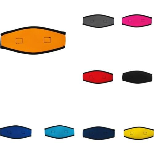 Neoprene Double Side Diving Mask Strap Cover Hair Protector Wrap for Water Sports Scuba Diving Snorkeling Freediving Swimming