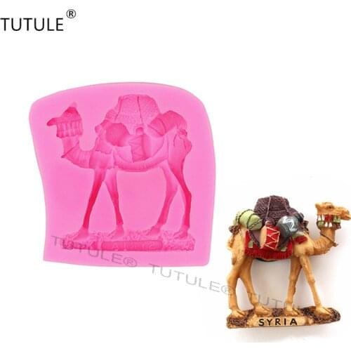 Gadgets Desert Camel Flexible Silicone Push Mold for Polymer clay, Resin,Wax,Miniature Food,Sweets,plaster Mold