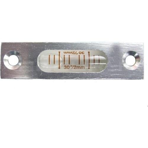 Hot sale!! 30"/2mm Square column Submit Metal Level protractor Tubular spirit level bubble Size 15*15*58mm