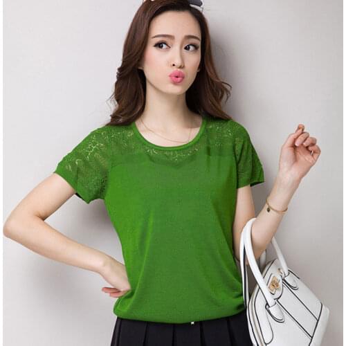 Женские трикотажные рубашки IQKXAJO China At AliExpress