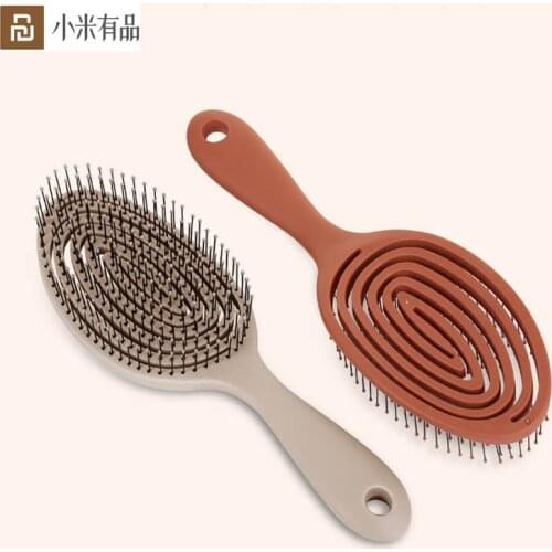 New YouPin XINZHI Relaxing elastic massage Comb Portable Hair Brush Massage Brush Anti-static Magic Brushes Head Combs