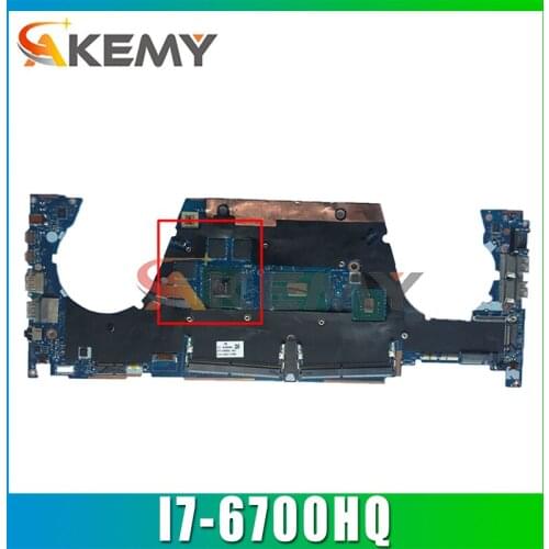 Akemy For HP LA-C401P ZBook 15 G3 Laptop Motherboard 840931-501 840931-001 I7 6700HQ N16P-Q1-A2 2G Test Ok Fast Ship