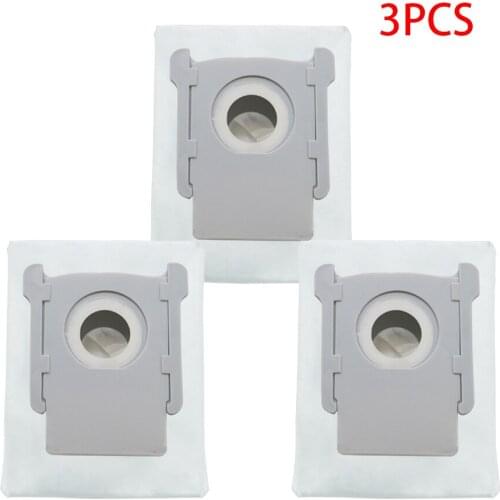 3pcs Vacuum Cleaner Dust Bag Filter Bags for irobot roomba i7 i7+ Plus E5 E6 Robotic Robot Vacuum Cleaner Bag Parts Accessories