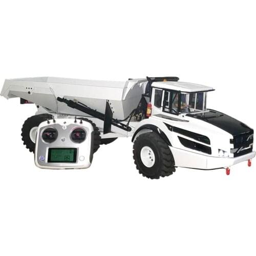1/14 RC Articulated Hydraulic Truck Metal Model Dump Truck Model Truck Birthday Gift
