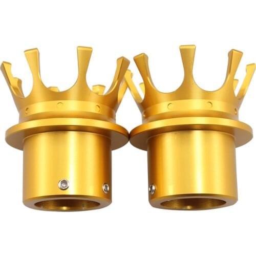 Motorcycle Crown Front Axle Nut Covers Bolt Cap For Harley Sportster XL883 XL1200 Dyna Touring V-Rod CVO FLTRXSE FLHTKSE
