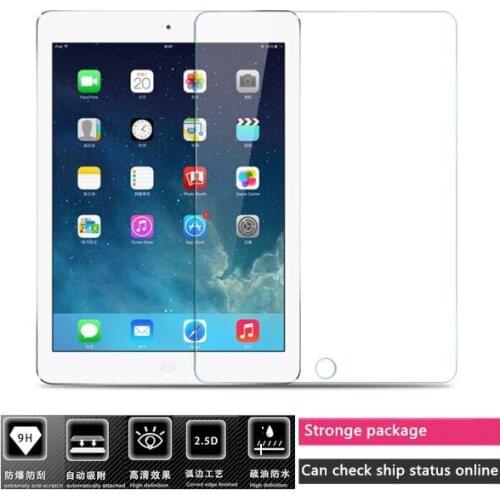 Can track online 2.5D 0.3MM 9H HD premium protective film for apple ipad mini 1 2 3 tempered glass screen protector