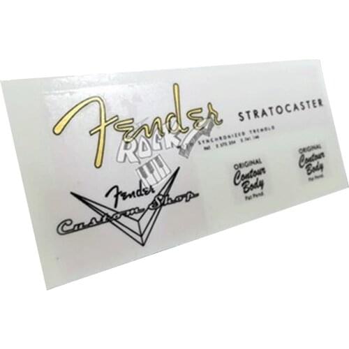 Ohello Waterslide 0.1 mm thick Custom Decal Sticker Guitar Peghead Logo Standard Size