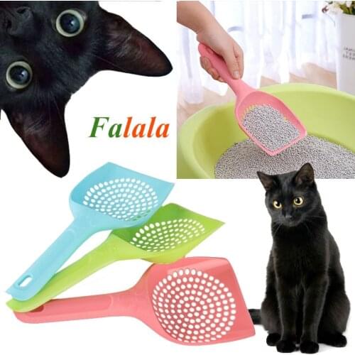 Plastic Cat Litter Scoop Pet Care Sand Waste Scooper Shovel Hollow Cleaning Tool Hollow Style Lightweight Durable Easy to Clean