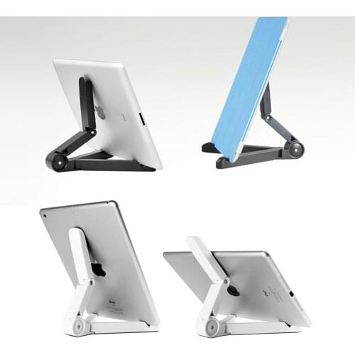 Portable Folding Tablet Holder for iPad 2/3/4 iPhone Lazy Pad Multi-angle Flat Mount Stand for Xiaomi Huawei Pad Cooling Bracket
