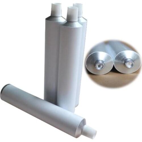 100pcs/lot Aluminum Empty Toothpaste Tubes with Needle Cap Unsealed 10ml 15ml 20ml 30ml 60ml