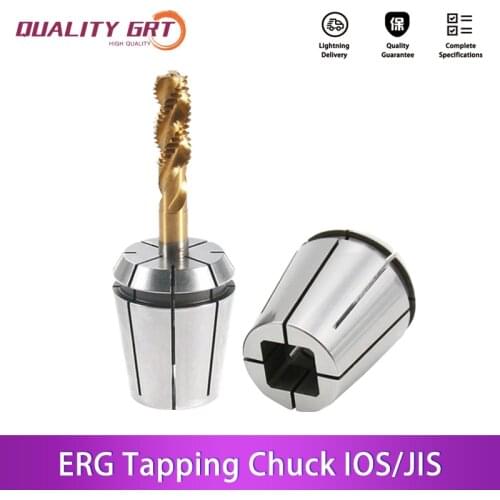 Q.Grt lathe tool holder high precision ERG chuck ERG25 ERG32 tap holder rigid tapping chuck ISO/JIS collet milling chuck