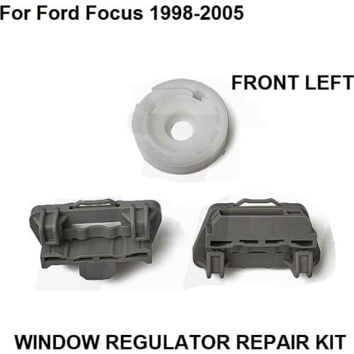 Car Plastic Clips Window Regulator Repair Kit Front Left Door for Ford Focus 1998-2005