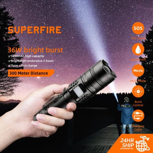 SUPERFIRE Flashlights