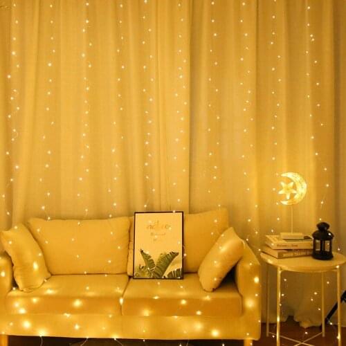 Wedding Light LED Fairy Icicle String Remote 3M Flash Light for New Year Christmas Outdoor LED Garland Curtain Home Salon Decor