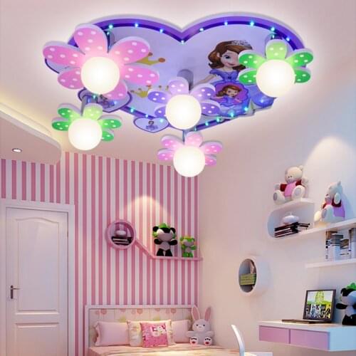 Sophia bedroom decor kindergarten led lights for room indoor chandelier lighting chandeliers ceiling lamps for living room