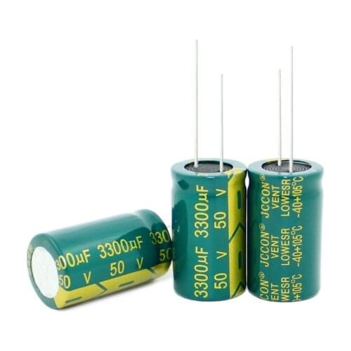 3300uF 50V Radial Electrolytic Capacitor 50V3300UF high-frequency capacitor 18X35mm