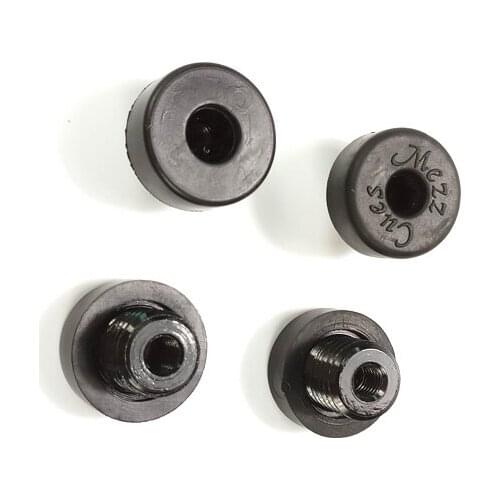 Xmlivet 10pcs High Quality Billiards Pool Cue Bumpers rubber+metal screw Cue bumpers for Mezz Cues Billiards accessories