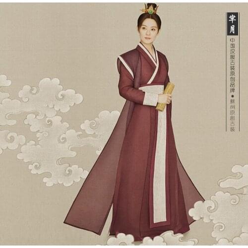 Yun Zhong Jun Lass Age Mi Yue 2015 Newest TV Play Legend of Mi Yue - Ancient Qin Empress Xuan Gorgeous Stage Costume