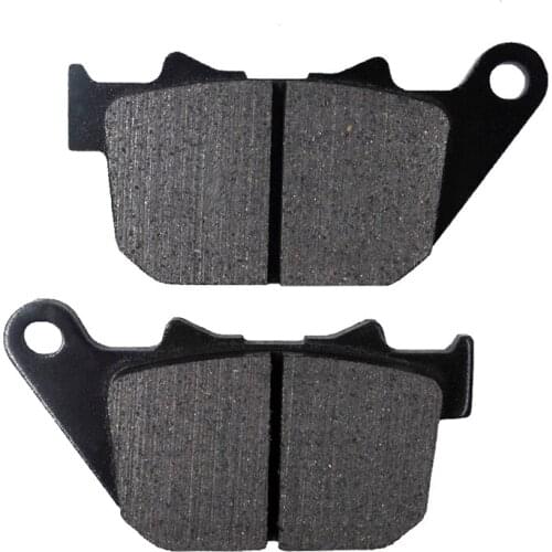 Motorcycle Rear Brake Pads for HARLEY XL 883 Sportster 2004-2008 883 R Roadster 2010 1200 Nightster 2008-2012