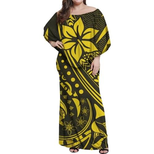 HYCOOL Women Summer Dress 2021 Elegant Yellow Flower off Shoulder Slash Neck Dresses Cute Romantic Dress Fashion Women Dresses