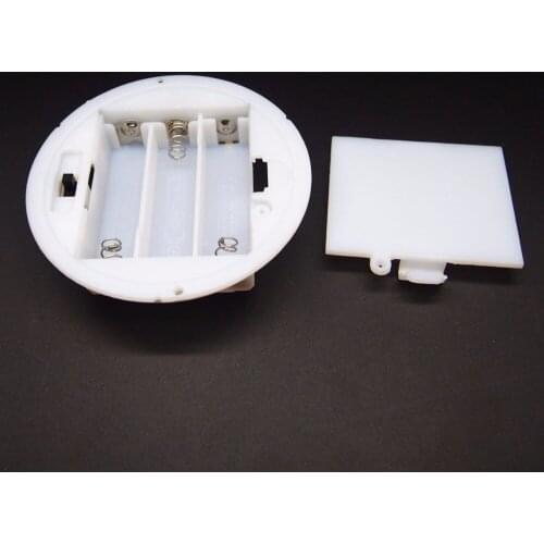 10pcs 3xAA Round battery box Battery Case with shell with switch