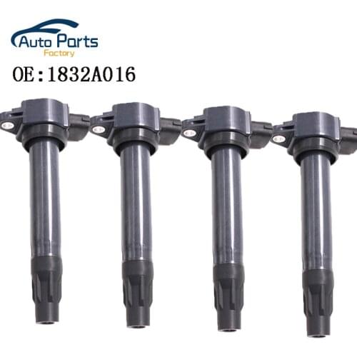 4 PCS New Ignition Coil For Mitsubishi Lancer 2.0L-L4 For Outlander Sport ES Sport 1832A016