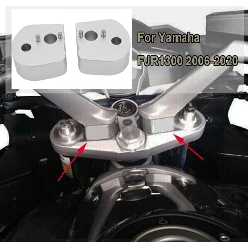 Motorcycle Accessories For Yamaha FJR1300 FJR 1300 2006-2020 FJR1300 Handlebar Riser Clamp Mount Handlebar Riser
