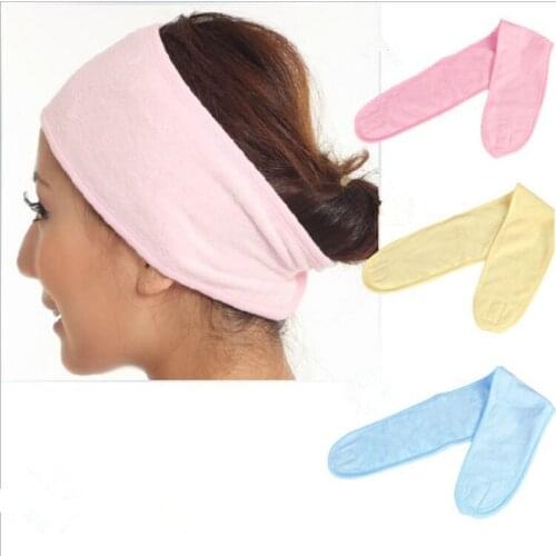 Bath Shower Headband Make Up Wash Cosmetic Head Wrap Hair tools for Pregnant Women Scarf Hat Postpartum Wind Cold