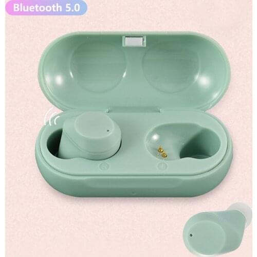 Wireless Headset HD Voice Earphones Noise Cancelling Twins Earbuds with Mic for iPhone Samsung LG Google Android