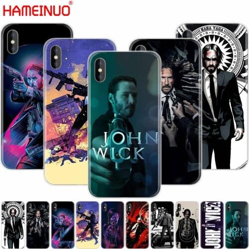 HAMEINUO John Wick cell phone Cover case for iphone X 8 7 6 4 4s 5 5s SE 5c 6s plus