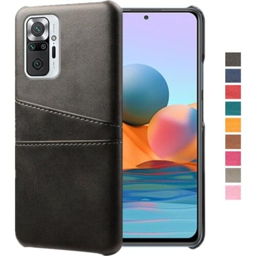 Retro PU Leather Cover Funda On The For Xiaomi Redmi Note 10 Pro Capa Card Slots Wallet Case For Xiomi Redmi Note10 Pro Coque