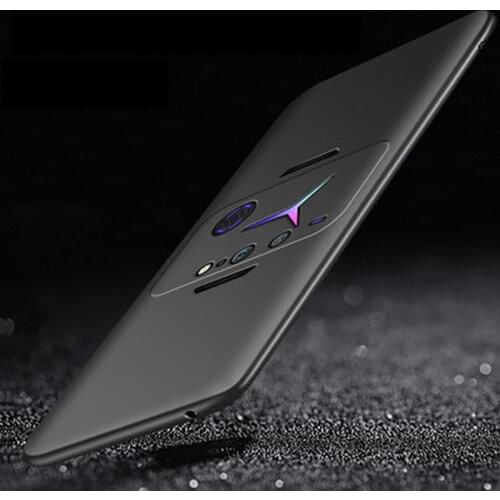 For Lenovo Legion Phone Duel 2 Case Phone Matte Black Slim Soft Silicone TPU Case for Legion Duel2 5G L79031