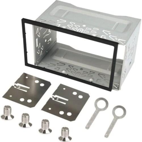Double DIN Installation Dash Kit Durable Radio Head Unit Installation Frame Fittings Universal For Radio Player Box
