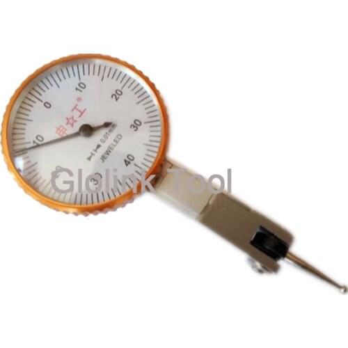 0-0.8mm 0.01mm lever indicator dialgage dial indicator Small table Dial Test Gauge Measuring Tools High Quality