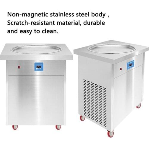 Fried ice machine Fried Yogurt Roll Machine DIY Homemade Ice Cream Maker Frozen Yogurt Rectangle 110V/220V