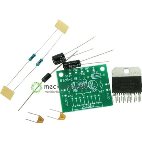 TDA7297 Amplifier Board Module 12V DC Excellent Grade 2.0 Dual Audio Encoding Electronic Diy Kit Output 10-30W