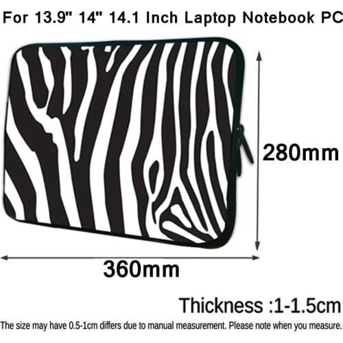 Neoprene 14 Computer Sleeve Bag Funda Portatil Cover Carry Pouch For HP Huawei Matebook X Pro 13.9 Chuwi LapBook Air 14.1" Case