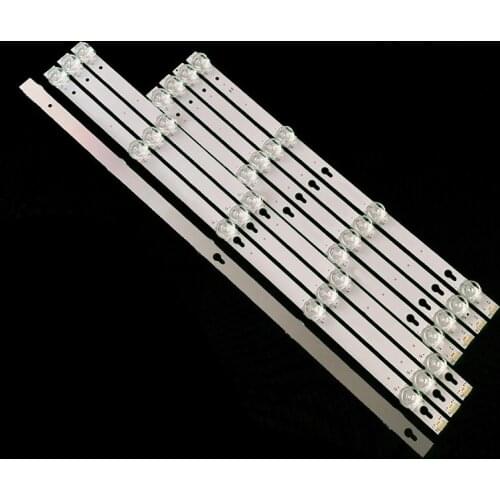 8pcs LED Backlight strip for TCL 49S405 49S403 U49P6066 U49P6046 THOMSON 49US6016 49UT6006 TOT_49_D2900