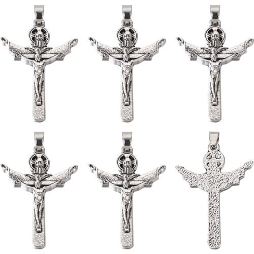 100pcs Alloy European Dangle Beads Large Hole Pendants Charms for DIY Jewelry Necklaces Bracelets Making Mixed Color 25-30mm