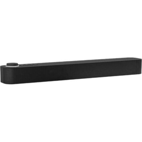 10W Tv Sound Bar with Subwoofer Home Surround Stereo Black Soundbar for Pc Theater Wireless Bluetooth Bass Sound Speaker
