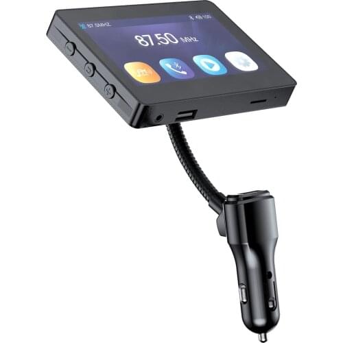 4.3 inch BT Car FM Transmitter MP5 Video Audio music Player Dual USB AUX U Disk TF Remote Control