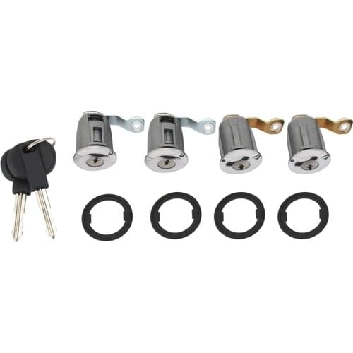 4Pcs Car Barrel Door Locks Keys Set 252522 9170.G3 for Peugeot Partner Citr0En Xsara 1996 - 2007