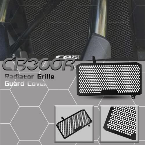 Motorcycle CNC Aluminum Radiator Guard Grille Grill Cover FOR HONDA CB300R CB300R ABS 2019-2021 FOR HONDA CB250R/ABS 2018-2021